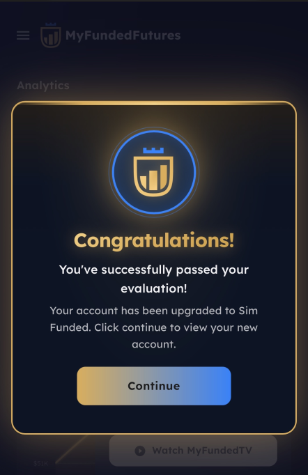 Funded trader certificate 2